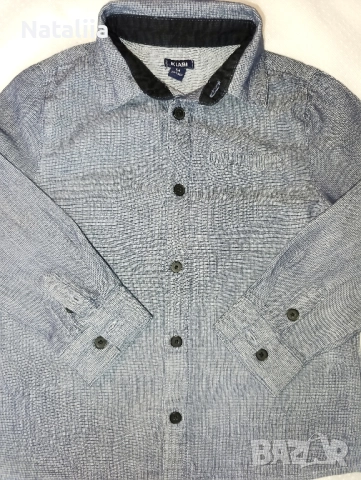 Комплект от 2 ризи Kiabi – 5 г. / 108–113 см, снимка 5 - Детски ризи - 51837139