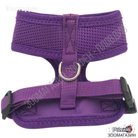 Нагръдник за Куче - XS, S, M, L, XL - Лилав цвят - Pet Interest - 5 размера, снимка 3 - За кучета - 37073399