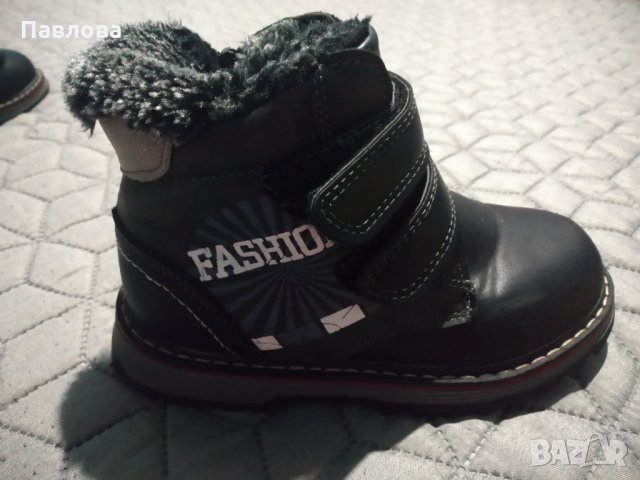 Боти с топъл хастар за момче, снимка 7 - Детски боти и ботуши - 31061609