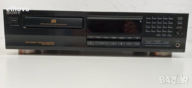 CD player SONY CDP-411, снимка 2 - MP3 и MP4 плеъри - 30438453