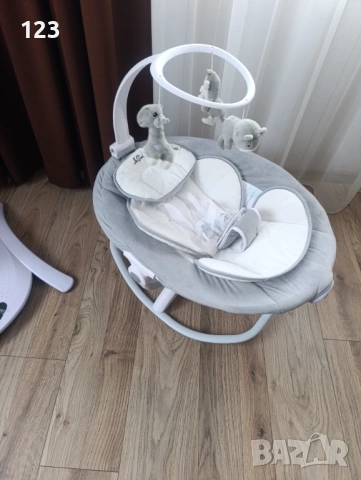 Бебешка люлка - шезлонг cangaro 2в1, снимка 3 - Детски люлки - 53142428