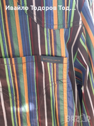 Мъжка бутикова риза D&G - made in Italy , снимка 9 - Ризи - 51553755