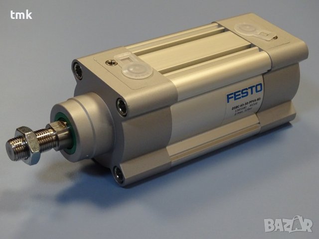 пневматичен цилиндър Festo DSBC-63-50-PPVA-N3 compact air cylinder, снимка 2 - Резервни части за машини - 40528406