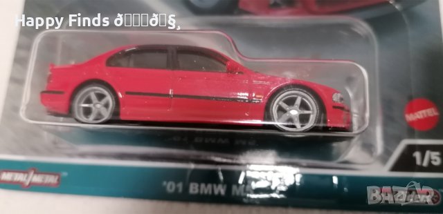 💕🧸Hot Wheels premium	`01 BMW M5 Car culture	