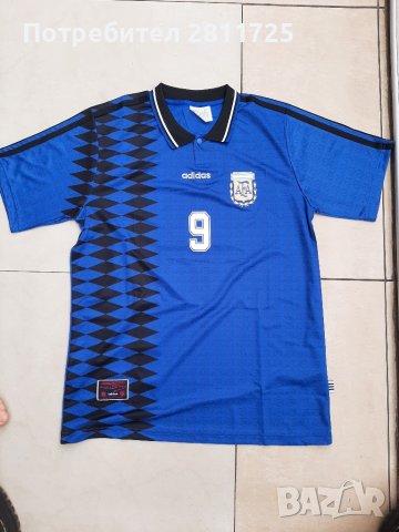 Тениска Батистута - Аржентина, ретро легенди 