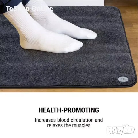 Нагряваща постелка 60 х 70 см  Magic Carpet DLX 190 W 4 темп. таймер антрацит, снимка 2 - Други - 47577982