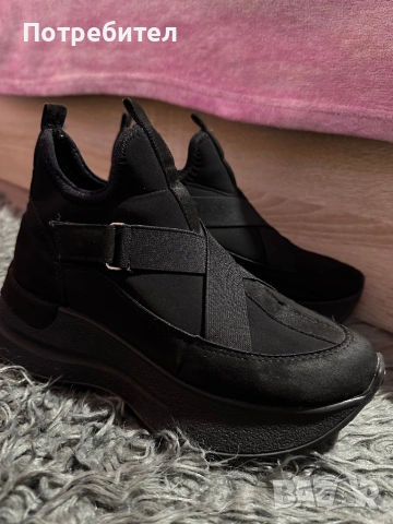 Черни боти, снимка 3 - Дамски боти - 54100822