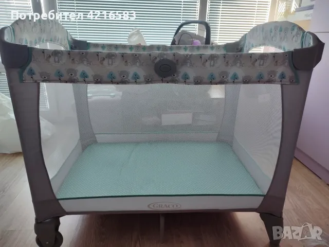 Бебешка кошара Graco CLASSIC ELECTRA - BUDDY BEAR