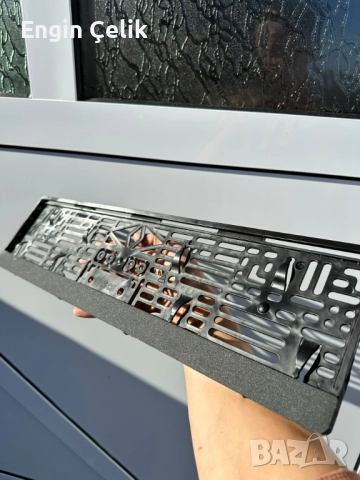 Комплект стойка за регистрационен номер, 2 бр, снимка 3 - Аксесоари и консумативи - 52529070