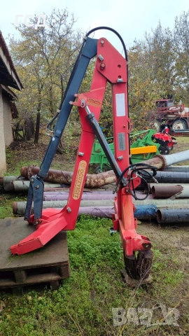 Хидравличен кран до 1000кг. с кофа. , снимка 4 - Индустриална техника - 53933834