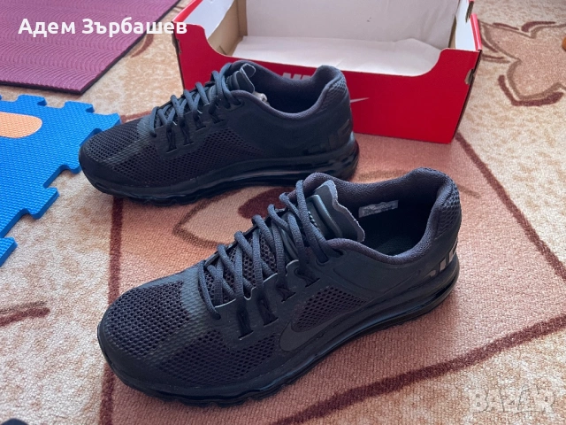Мъжки маратонки Nike air max 2013 черни 44.5, снимка 4 - Маратонки - 54350355