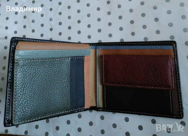 Мъжки портфейли естествена кожа , снимка 4 - Портфейли, портмонета - 52453339