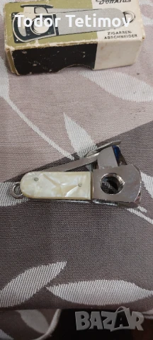 Ретро гилотина за пури Solingen , снимка 4 - Колекции - 50759031