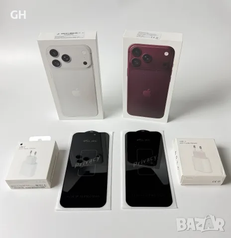 Налични | iPhone 18 Pro Max 256 GB Burgundy и Silver |  24м. Гаранция | Нови