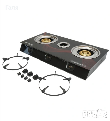 Поти нов Газов чугунен котлон Breckner Germany 3 горелки, снимка 3 - Котлони - 54216088