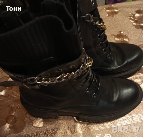 LADY GLORY Нови Дамски Боти Изцяло от Естествена Кожа 39, снимка 2 - Дамски боти - 52923194