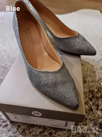 👠Сребърни обувки "Peter Kaiser", снимка 4 - Дамски обувки на ток - 47748720