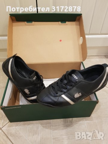 Кожени обувки Lacoste, снимка 3 - Кецове - 34298946