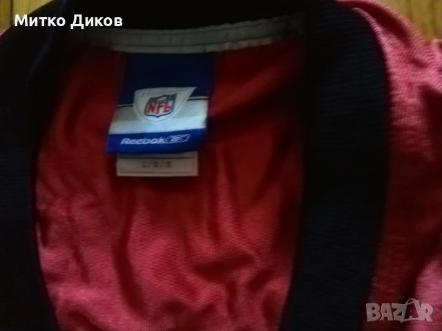 Маркова тениска амер.футбол Cadillac Williams # 24 NFL Tampa Bay Buccaneers Reebok размер L, снимка 5 - Други спортове - 51061270