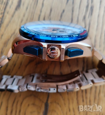 Нов Tag Heuer Grand Carrera  50 mm , Caliper Chronograph, бартер, снимка 3 - Мъжки - 53291912