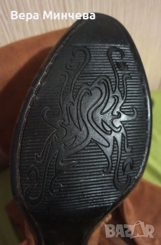 Елегантни дамски ботуши от изк.велур, N:41, снимка 9 - Дамски ботуши - 38960123