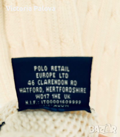 RALPH LAUREN оригинал пуловер пима памук, снимка 13 - Блузи с дълъг ръкав и пуловери - 38613733