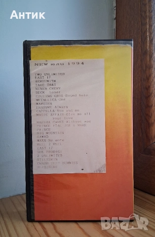Видеокасета VHS MTV DANCE HITS '94 , снимка 3 - Други жанрове - 54150438