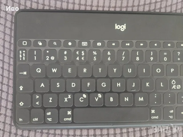 Logitech Keys To Go блютут клавиатура, снимка 2 - Клавиатури и мишки - 56361227