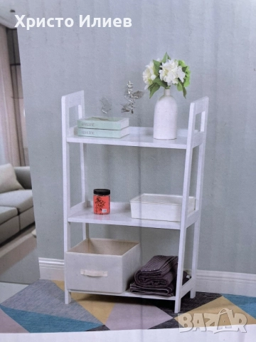 Етажерка 3 рафта MDF СИВА