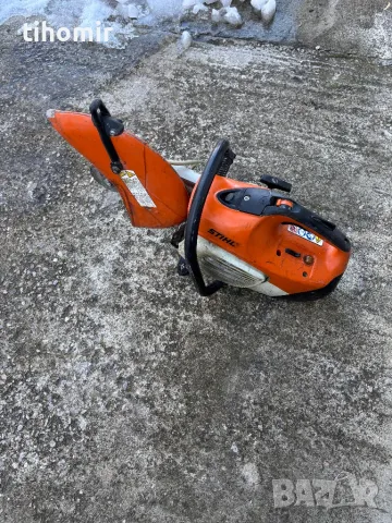 Бензинов фугорез Stihl TS 420, снимка 5 - Други инструменти - 48509766