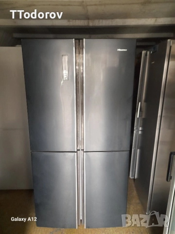 Хладилник с фризер Hisense RQ689N4AF2, A++, Total NoFrost 