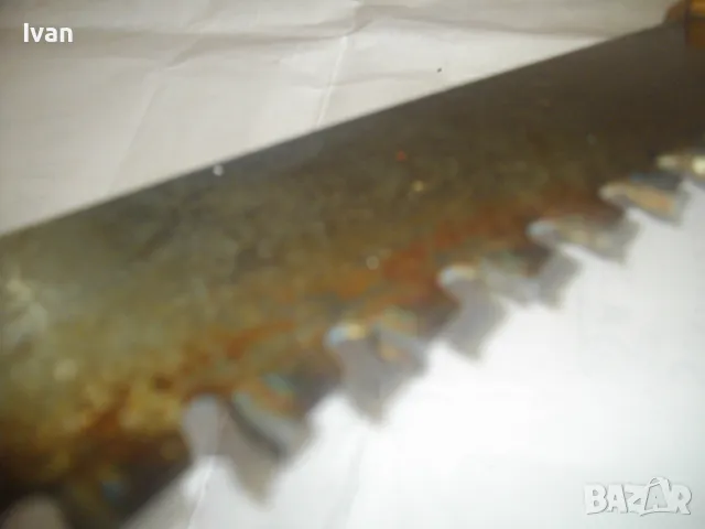 BAYER НЕМСКИ ГОЛЯМ 530мм РЪЧЕН ТРИОН С ВИДИРАНИ ЗЪБИ СТАРО ПРОФЕСИОНАЛНО КАЧЕСТВО МАСИВЕН, снимка 11 - Други инструменти - 48998378