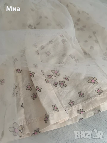 Рокля с къс ръкав за момиченце Zara, снимка 4 - Детски рокли и поли - 50556085