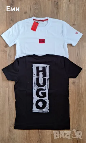 Мъжки луксозни тениски HUGO BOSS Dsquared2 Burberry Moschino Nike , снимка 10 - Тениски - 50158565