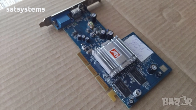 Видео карта ATi Radeon Manli 9200 SE 128MB DDR 64bit AGP, снимка 4 - Видеокарти - 51629431