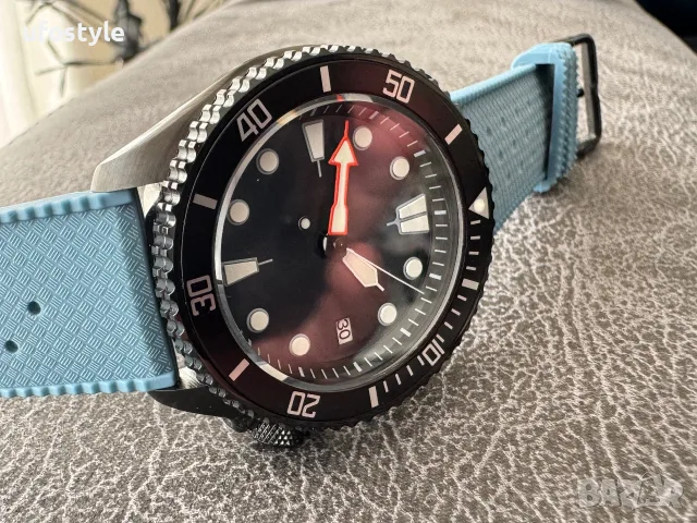 Seiko Custom Сапфир NH35 Нов часовник., снимка 6 - Мъжки - 55776956