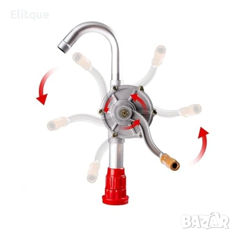 Алуминиева ръчна помпа за масло и дизел, STAHLMAYER, снимка 3 - Други стоки за дома - 53127810