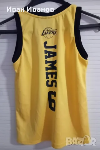 Оригинален детски екип-Los Angeles Lakers - LeBron James - размер 140, снимка 6 - Детски тениски и потници - 49592726