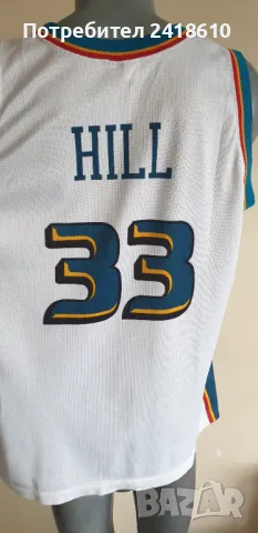 Champion USA Grand Hill # 33 Detroit Pistons Vintage 90S Mens Size XL ОРИГИНАЛ! МЪЖКИ Баскетболен ПО, снимка 5 - Спортни дрехи, екипи - 49530800