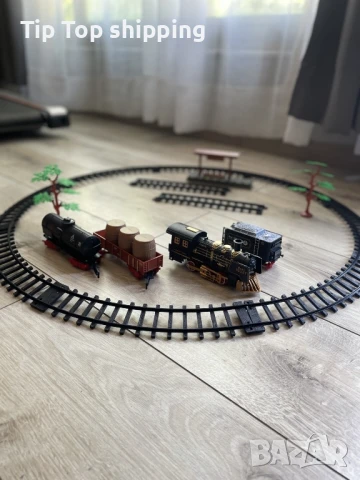 🚂 Винтидж влакче с релси – 17 части забавление!
, снимка 4 - Влакчета, самолети, хеликоптери - 50946648