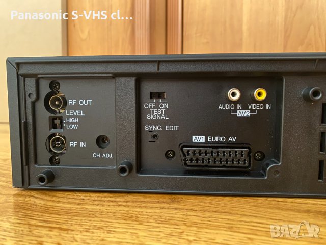 Panasonic VHS NV-SD40B 4 head, снимка 6 - Плейъри, домашно кино, прожектори - 44465502