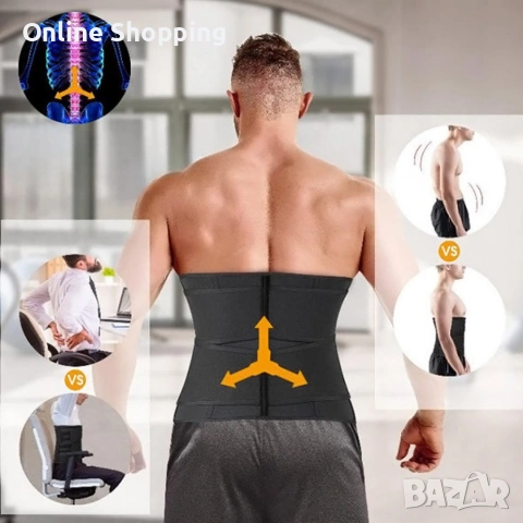 Колан за оформяне на талията, снимка 8 - Фитнес уреди - 53326558