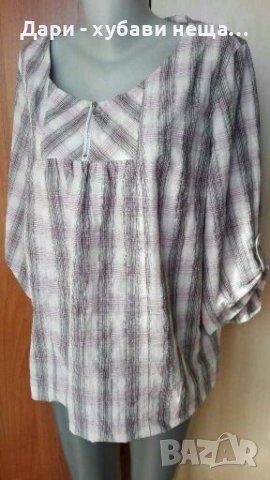 Лека блуза от крепон🍀❤XL,2XL❤🍀арт.4214