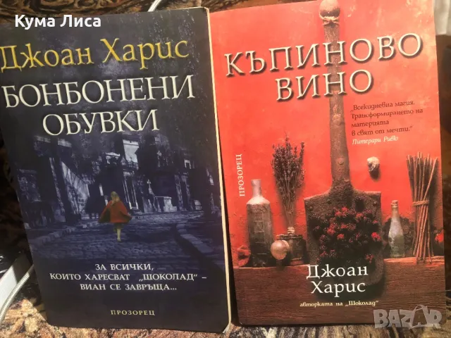 Джоан Харис - Бонбонени обувки и  Къпиново вино , снимка 1