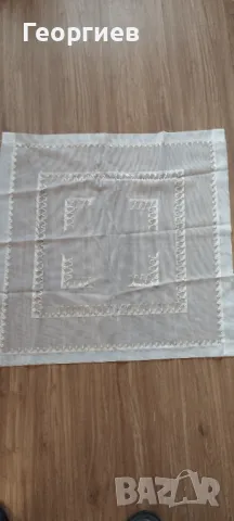 Покривки,карета бродирани на тюл., снимка 10 - Декорация за дома - 49694205