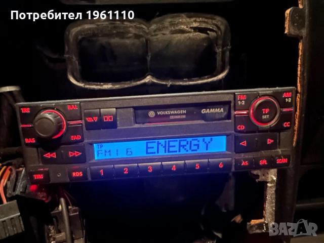 Оригинално радио gamma Vw, снимка 9 - Аудиосистеми - 51796154