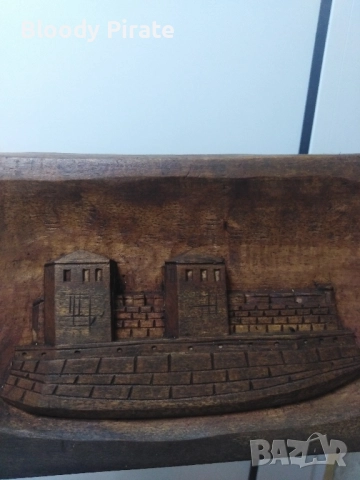 старо дървено пано , снимка 2 - Антикварни и старинни предмети - 51890003