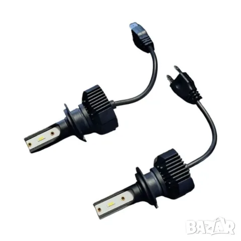 LED крушки за фар H7 36W 6000K комплект 2 броя, снимка 2 - Аксесоари и консумативи - 55864609