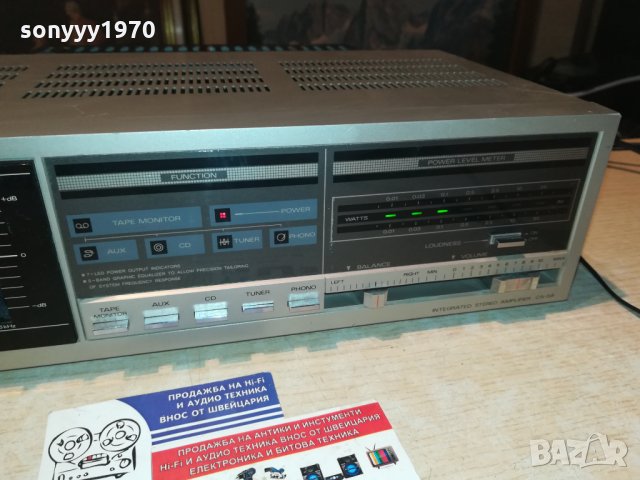 fisher ca-58 amplifier 260w-made in japan/sweden 2210201852, снимка 6 - Ресийвъри, усилватели, смесителни пултове - 30520596