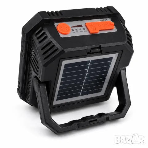 Работна лампа соларна-акумулаторна с Power Bank, снимка 3 - Аксесоари и консумативи - 55870977